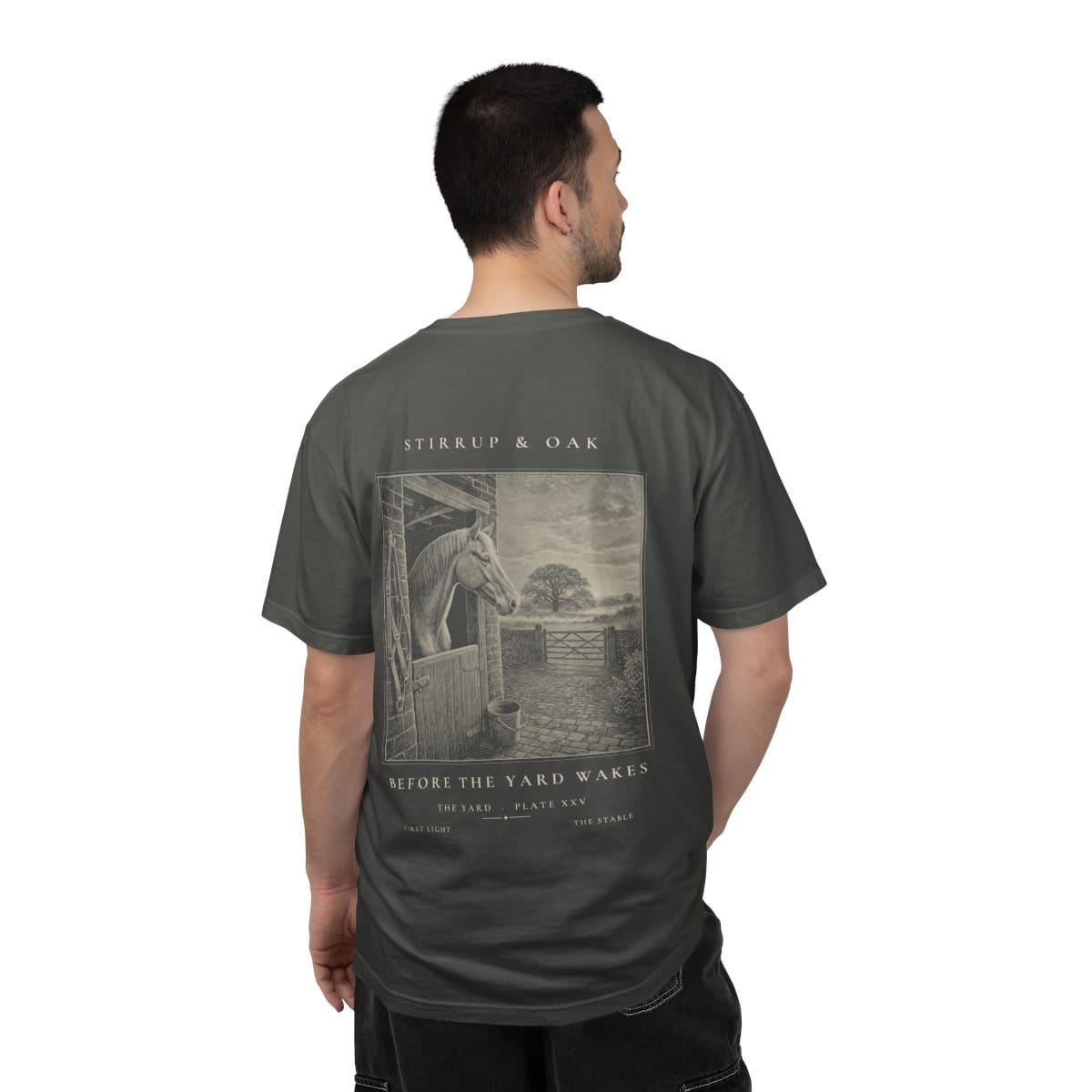 Before the Yard Wakes - Heavyweight T-Shirt photograph 2