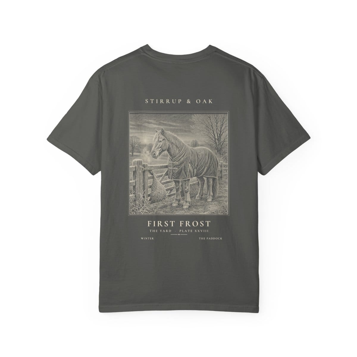 First Frost - Heavyweight T-Shirt · Pepper / S