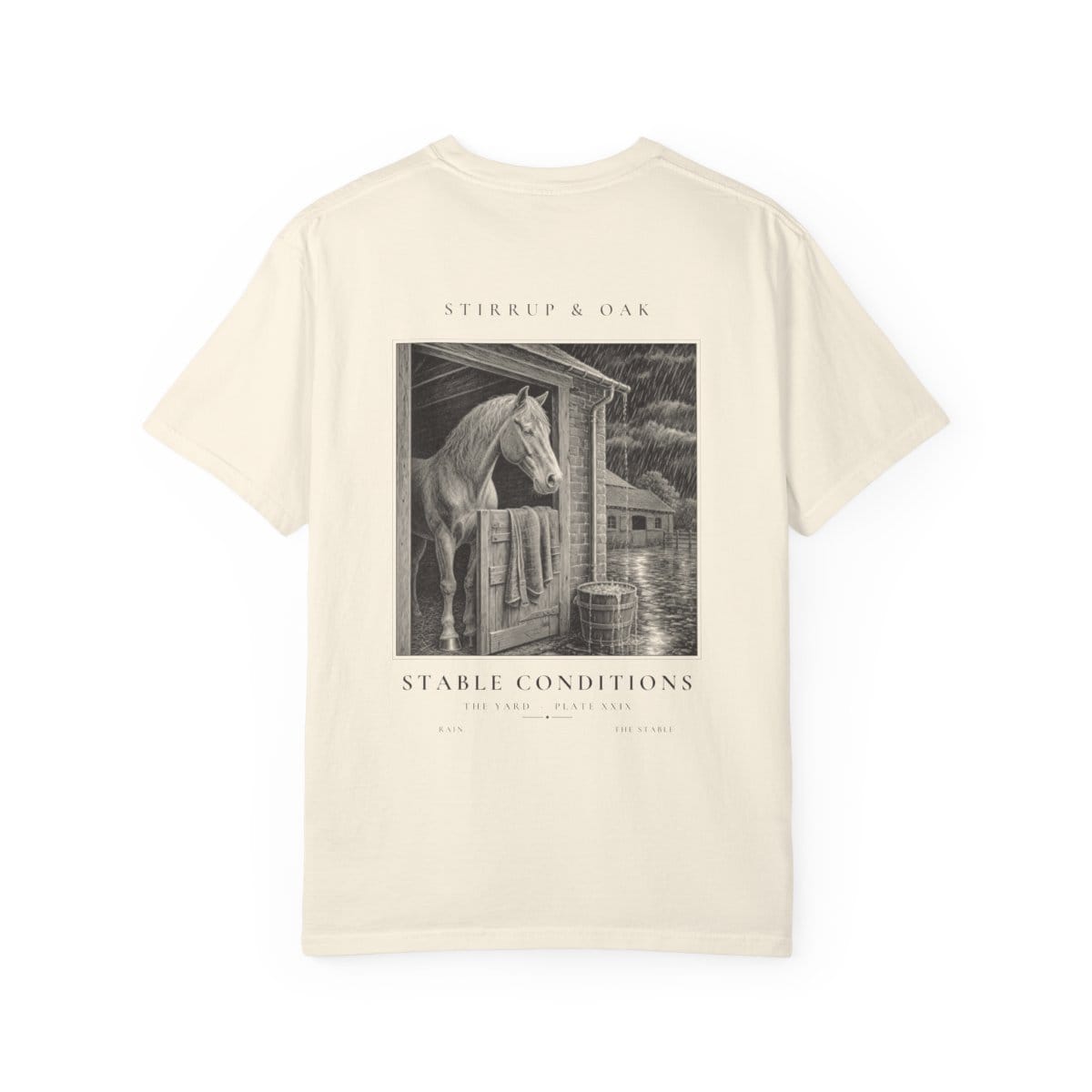 Stable Conditions - Heavyweight T-Shirt in Ivory