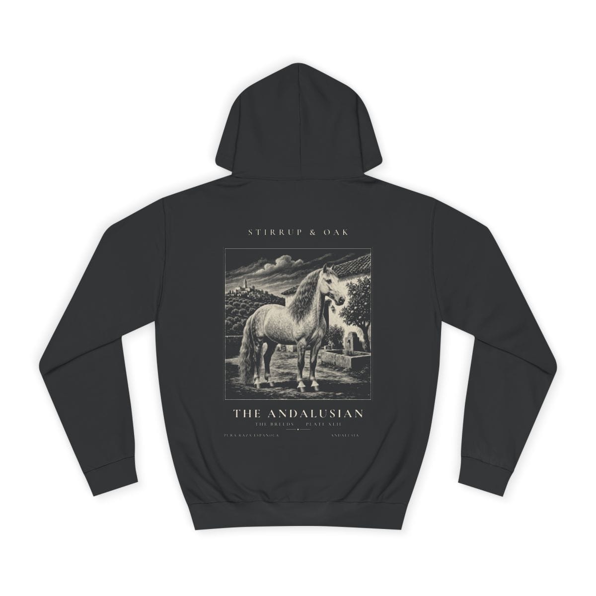 The Andalusian - Heavyweight Hoodie · Jet Black / S