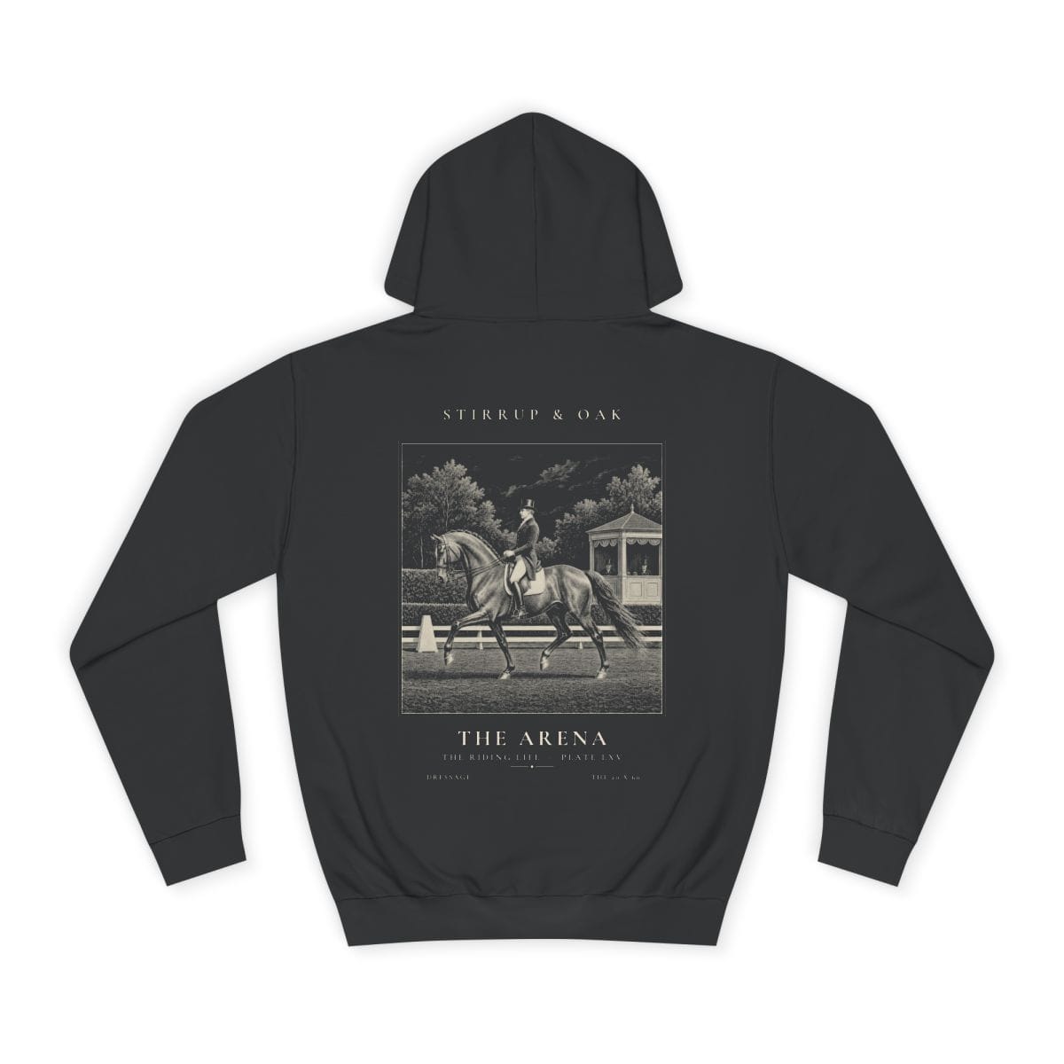 The Arena - Heavyweight Hoodie · Jet Black / S