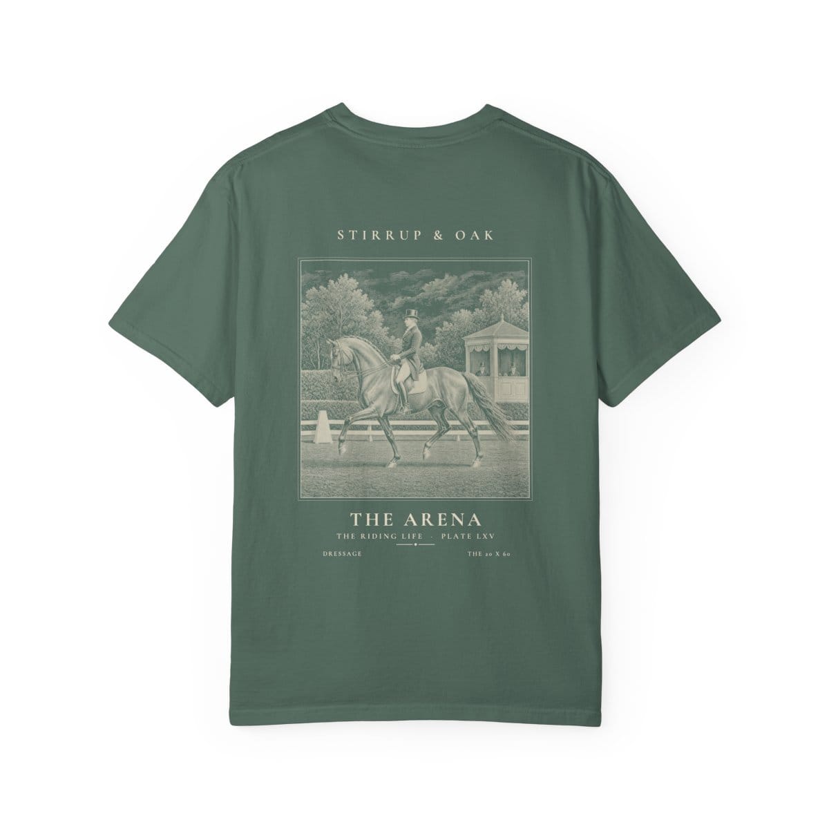 The Arena - Heavyweight T-Shirt in Blue Spruce
