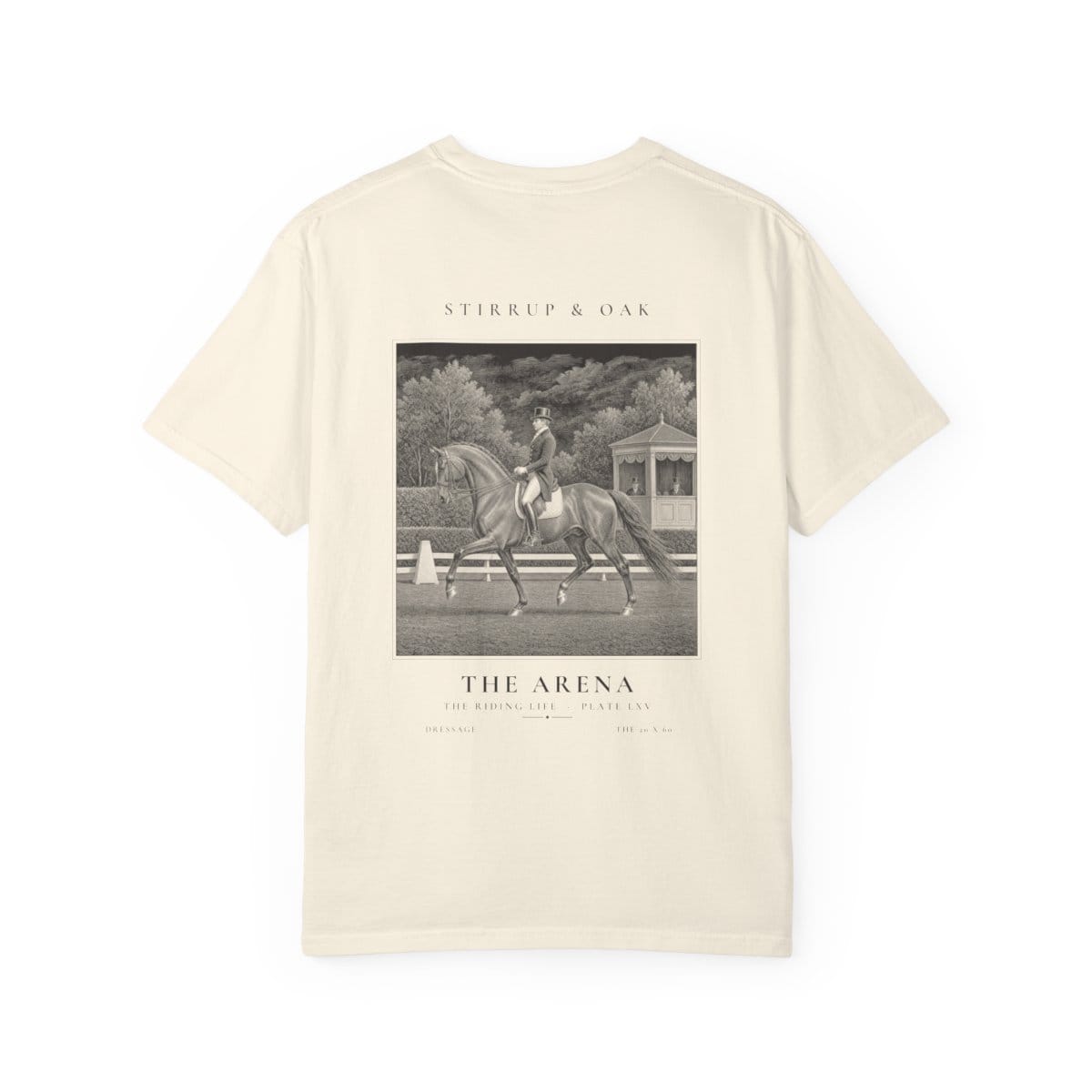 The Arena - Heavyweight T-Shirt in Ivory