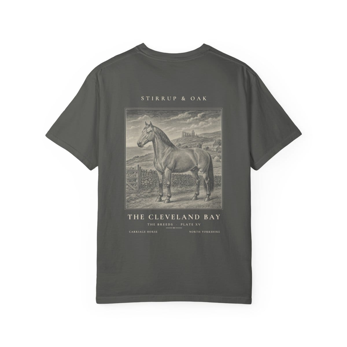 The Cleveland Bay - Heavyweight T-Shirt · Pepper / S