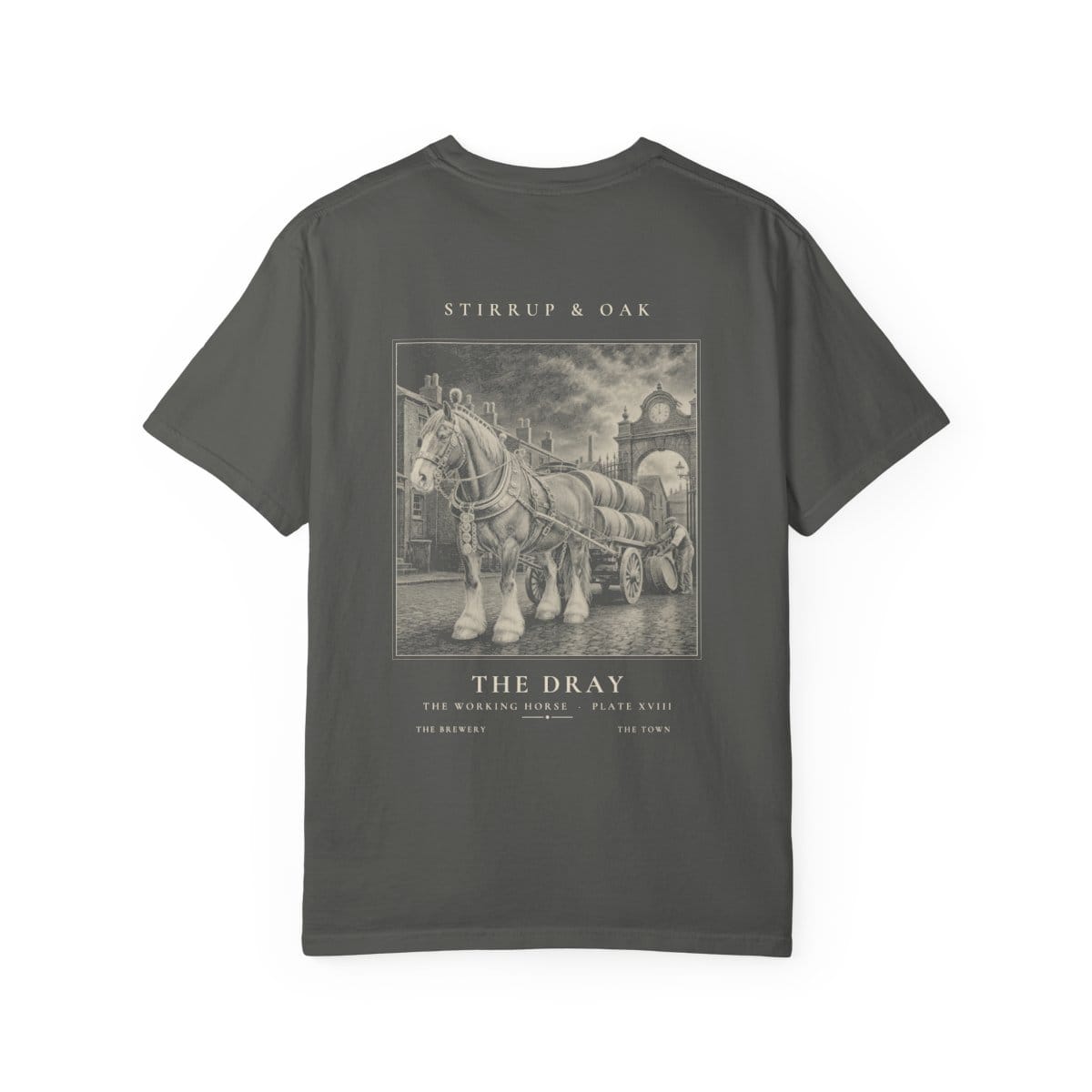 The Dray - Heavyweight T-Shirt in Pepper