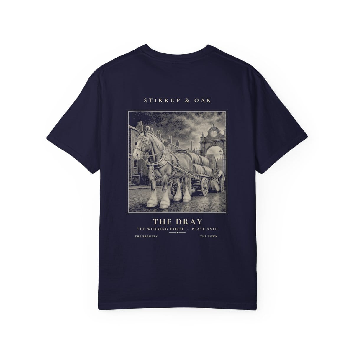 The Dray - Heavyweight T-Shirt in True Navy