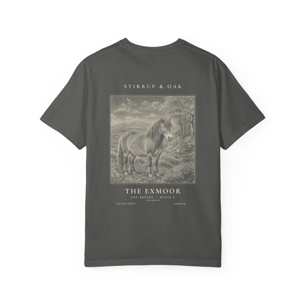 The Exmoor - Heavyweight T-Shirt · Pepper / S