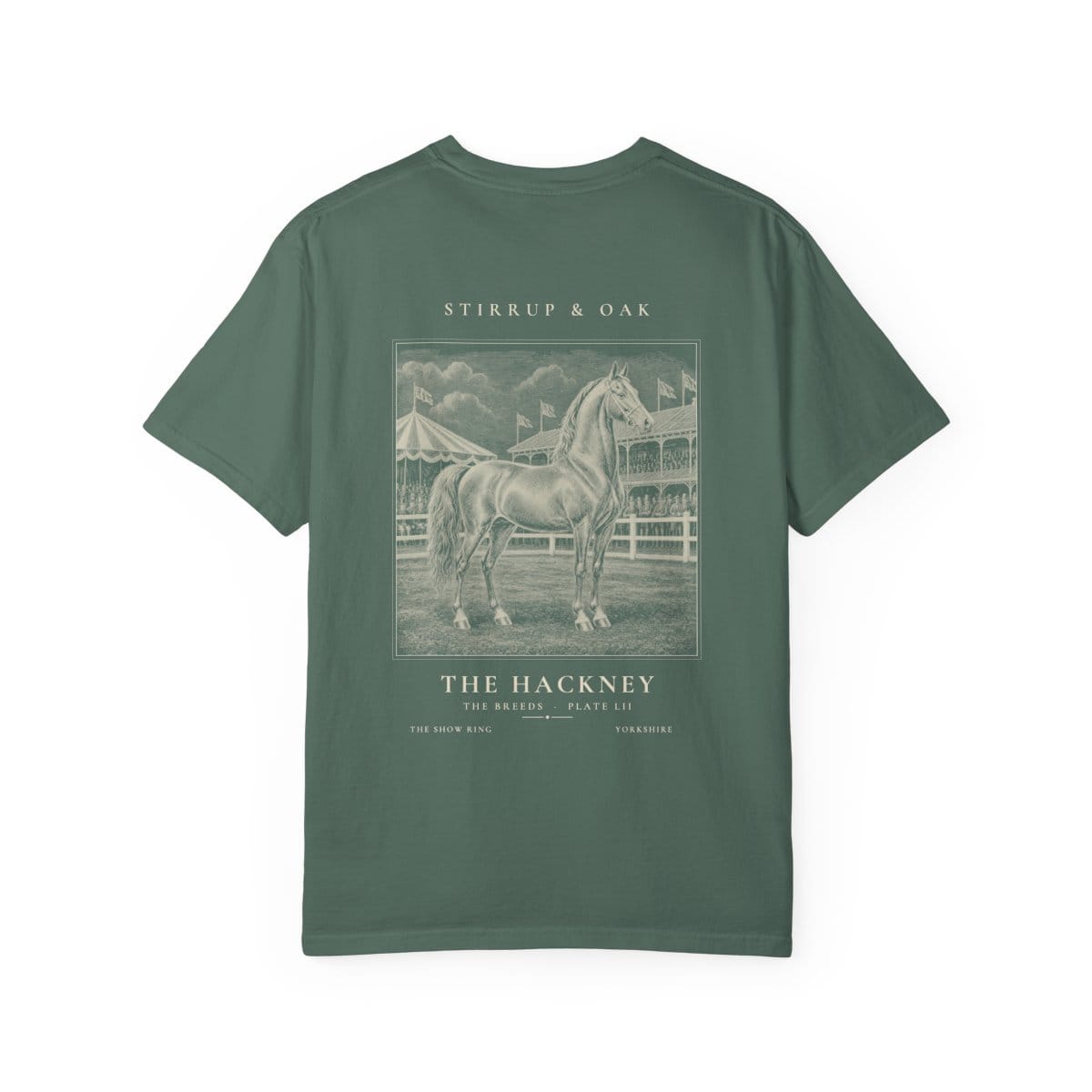 The Hackney - Heavyweight T-Shirt in Blue Spruce