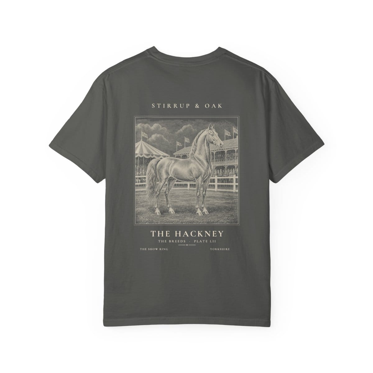 The Hackney - Heavyweight T-Shirt in Pepper