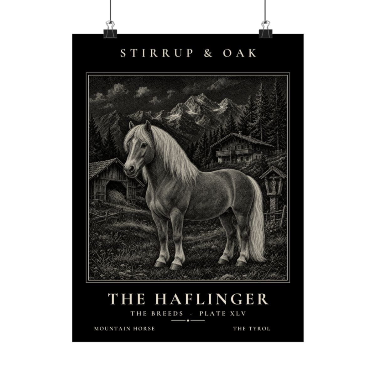 The Haflinger - Archive Print photograph 4