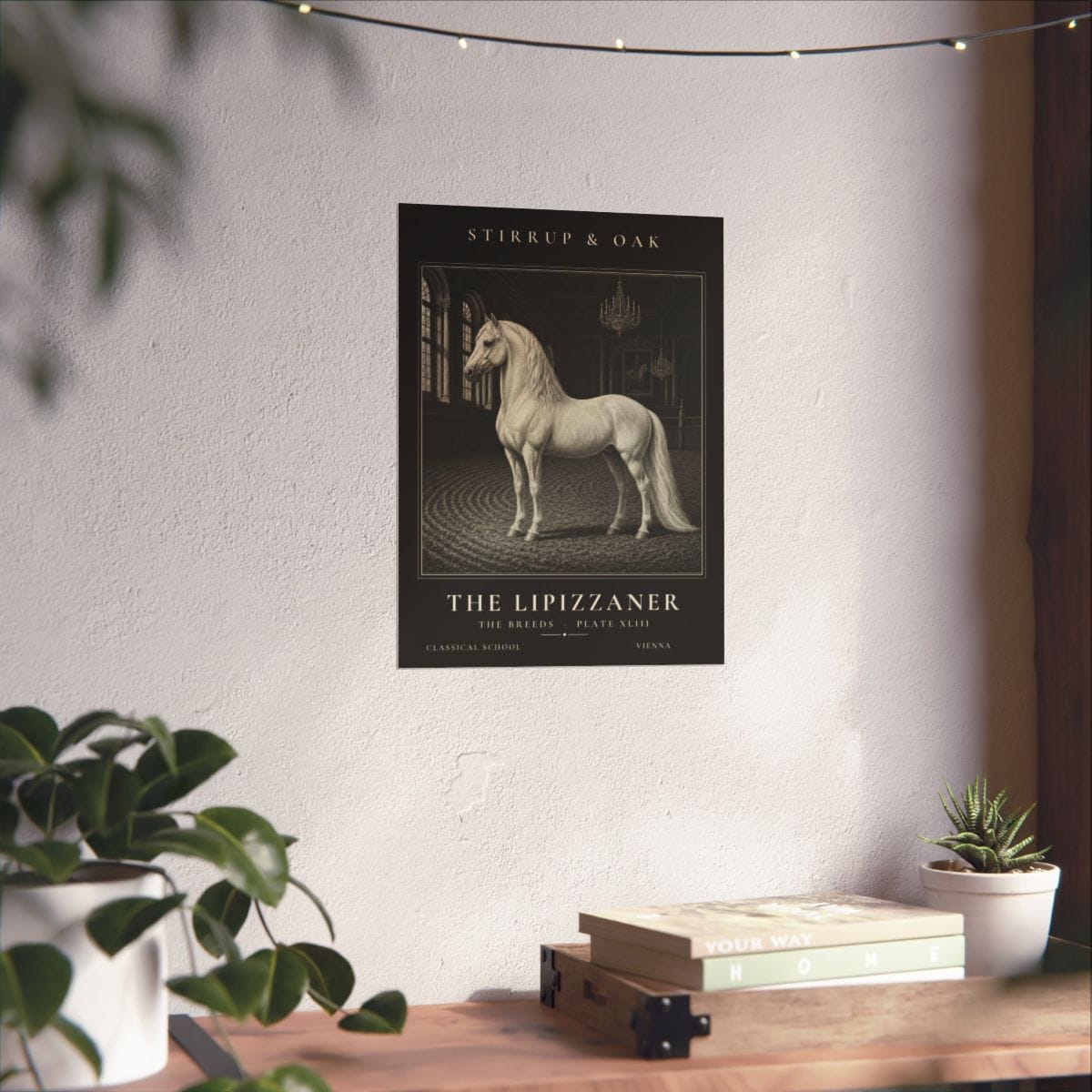 The Lipizzaner - Archive Print