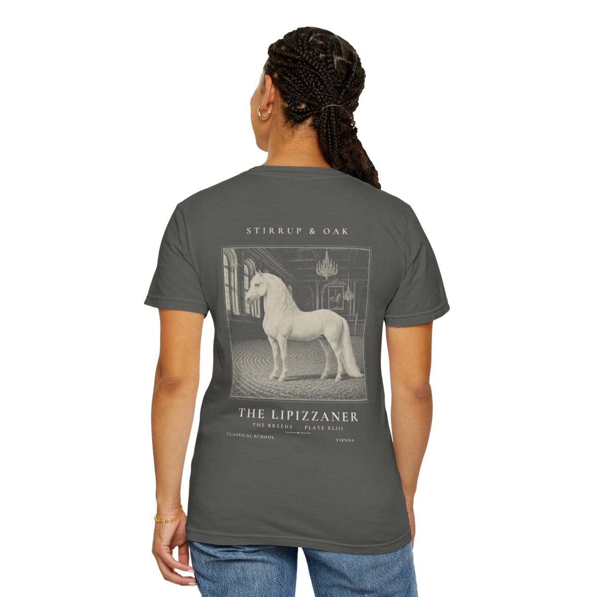 The Lipizzaner - Heavyweight T-Shirt photograph 3