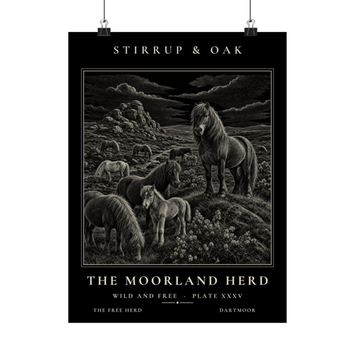 The Moorland Herd - Archive Print photograph 4