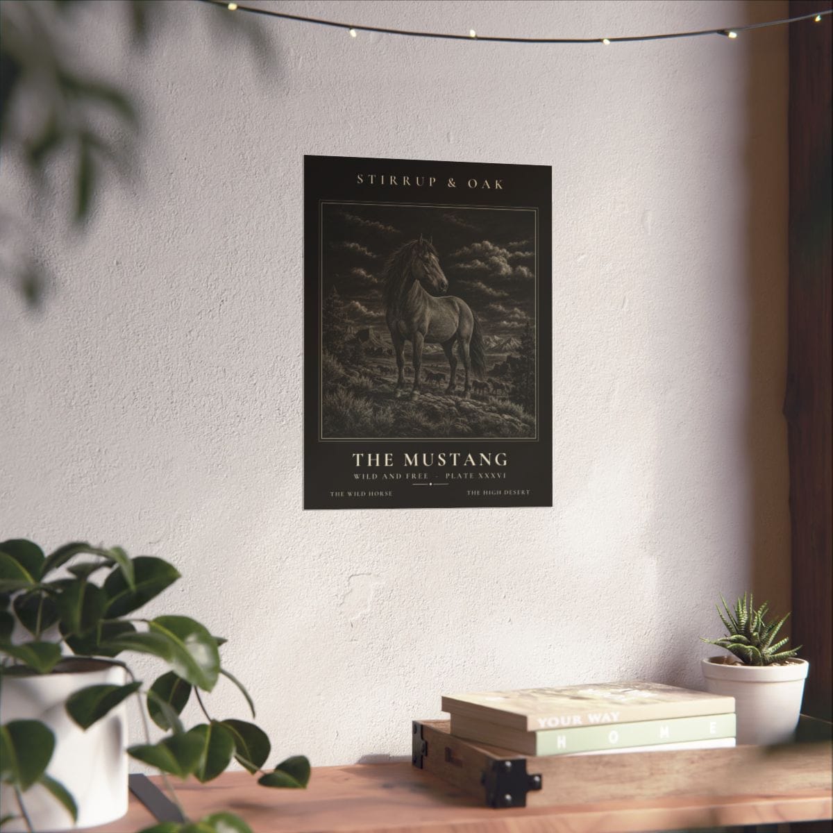 The Mustang - Archive Print