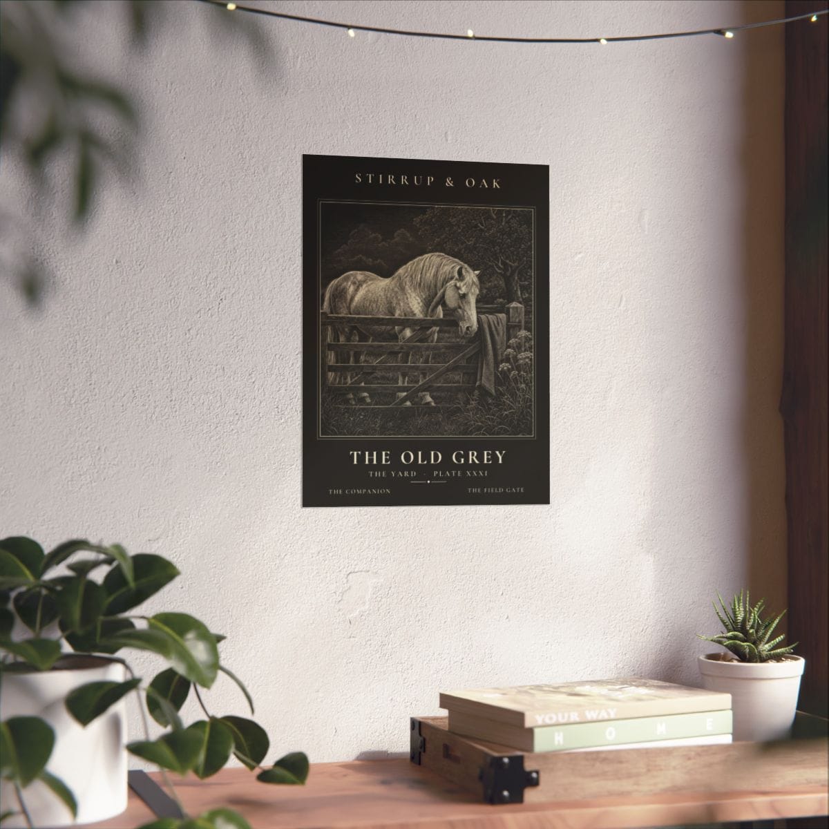 The Old Grey - Archive Print