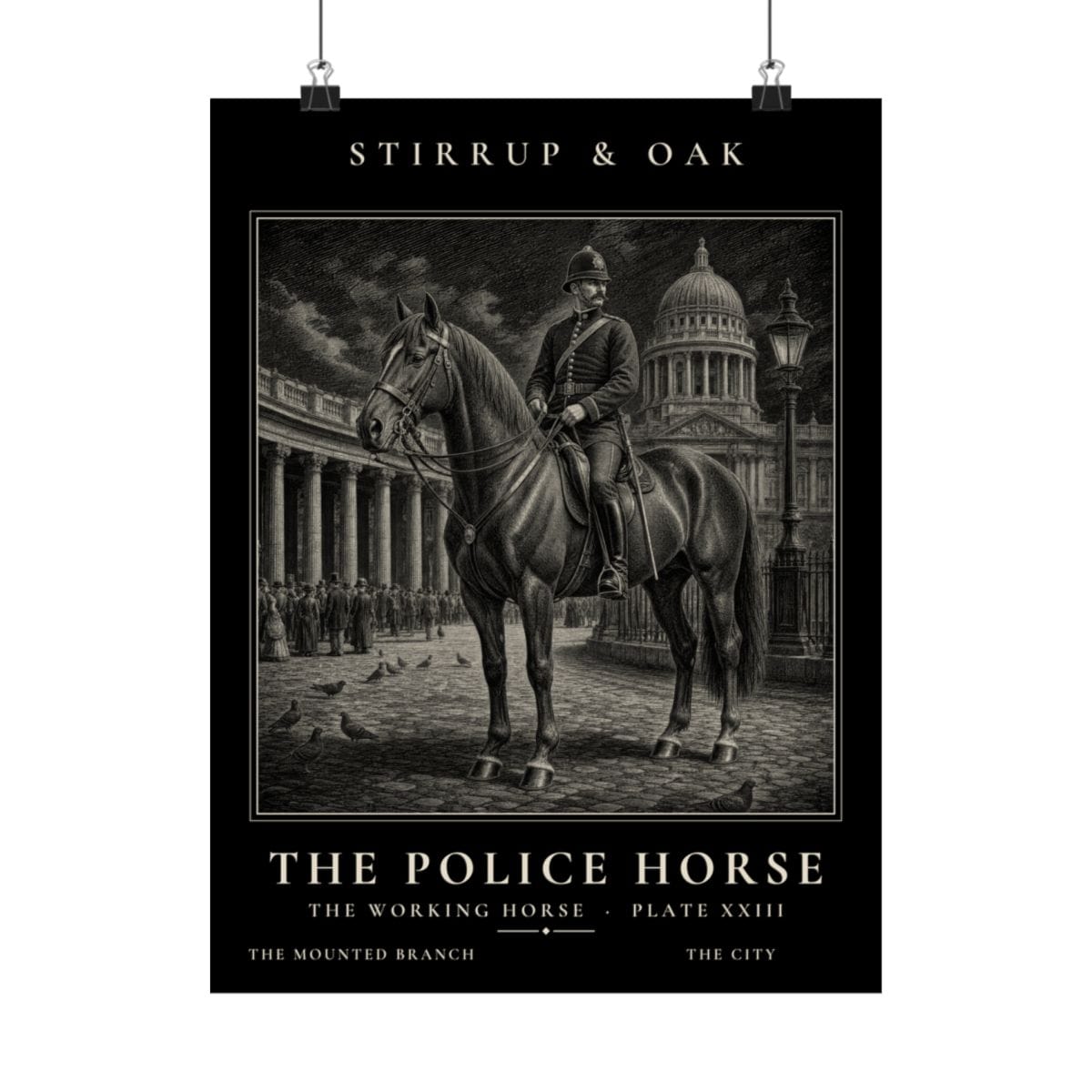 The Police Horse - Archive Print photograph 4