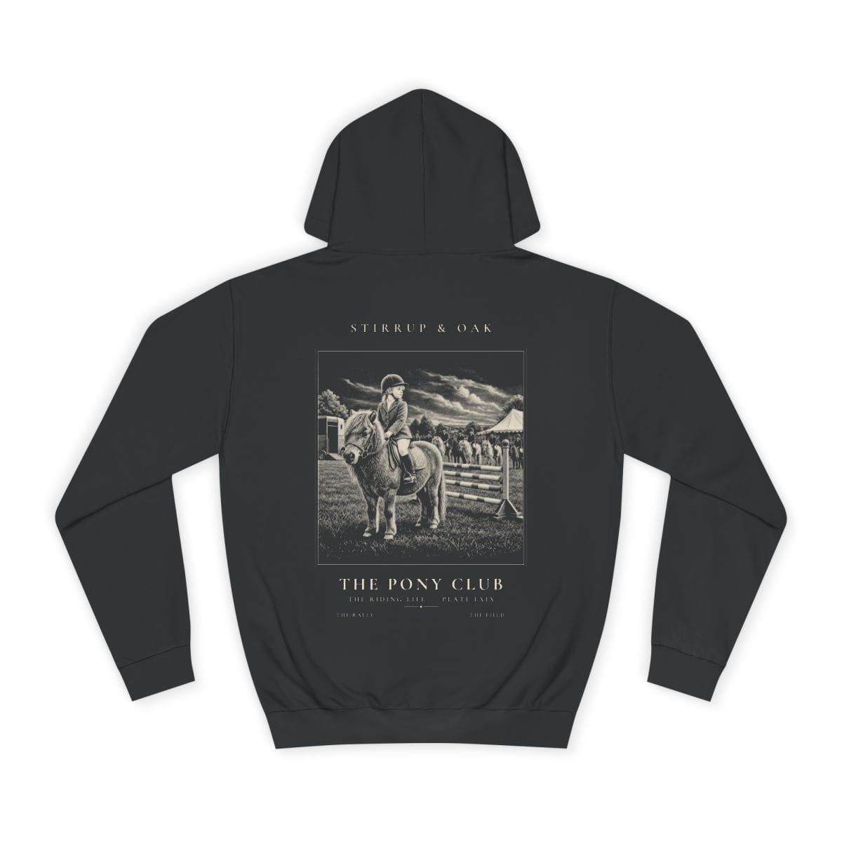 The Pony Club - Heavyweight Hoodie · Jet Black / S