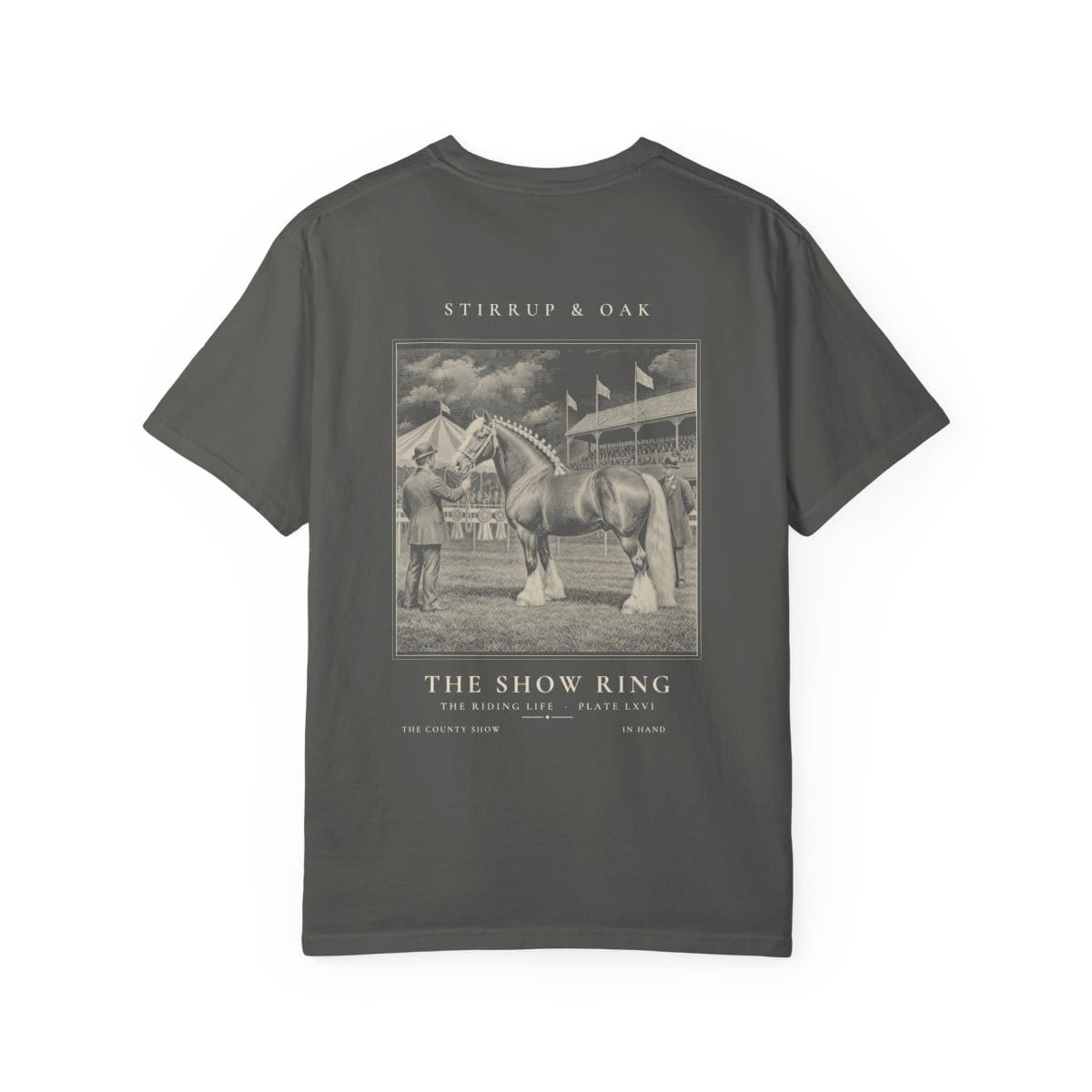 The Show Ring - Heavyweight T-Shirt · Pepper / S