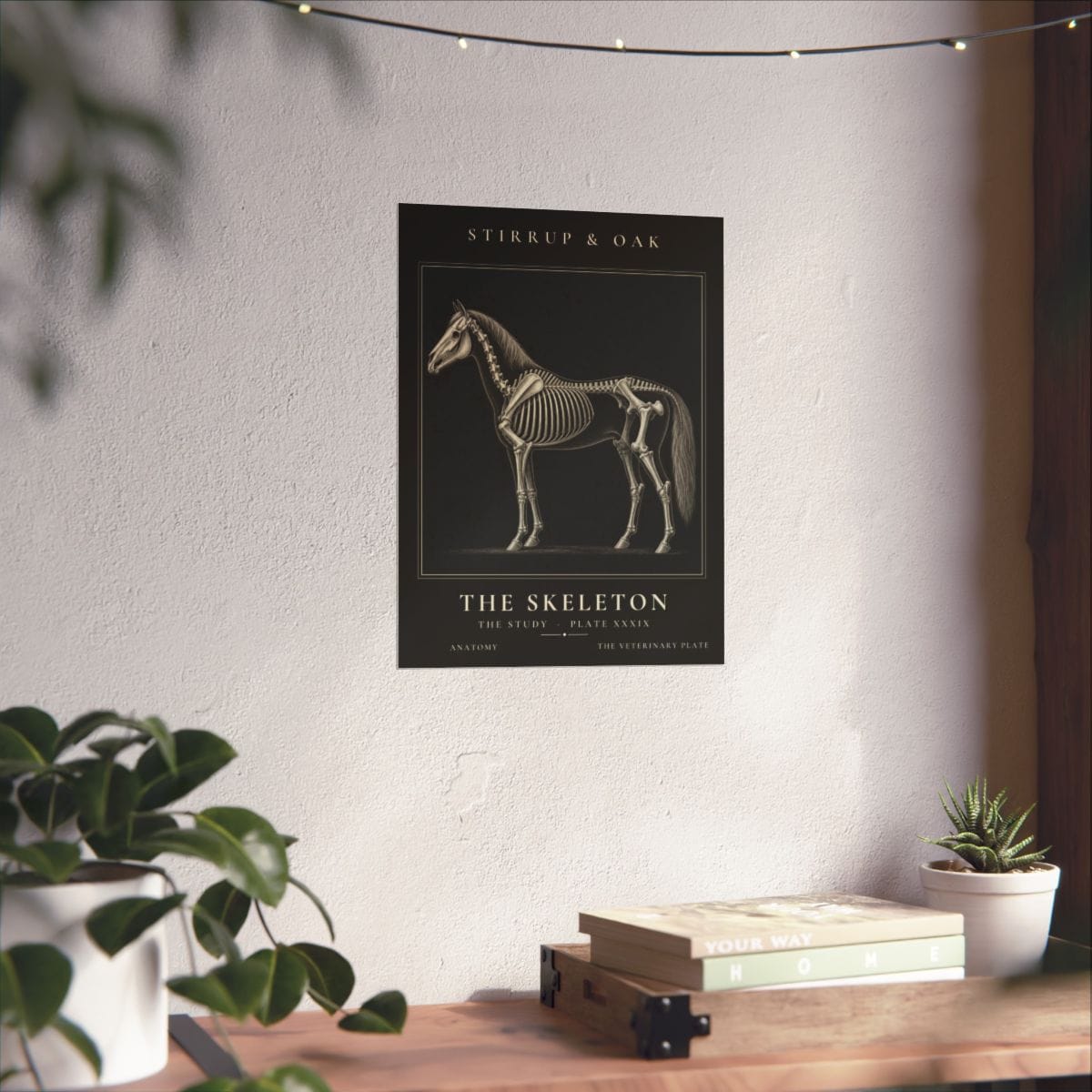 The Skeleton - Archive Print