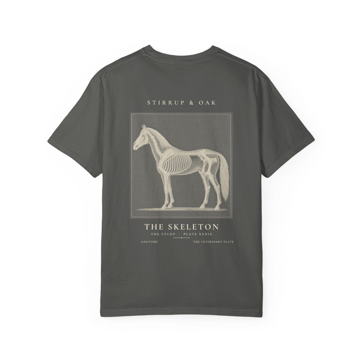 The Skeleton - Heavyweight T-Shirt · Pepper / S