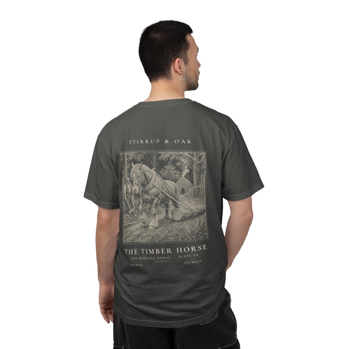 The Timber Horse - Heavyweight T-Shirt photograph 2