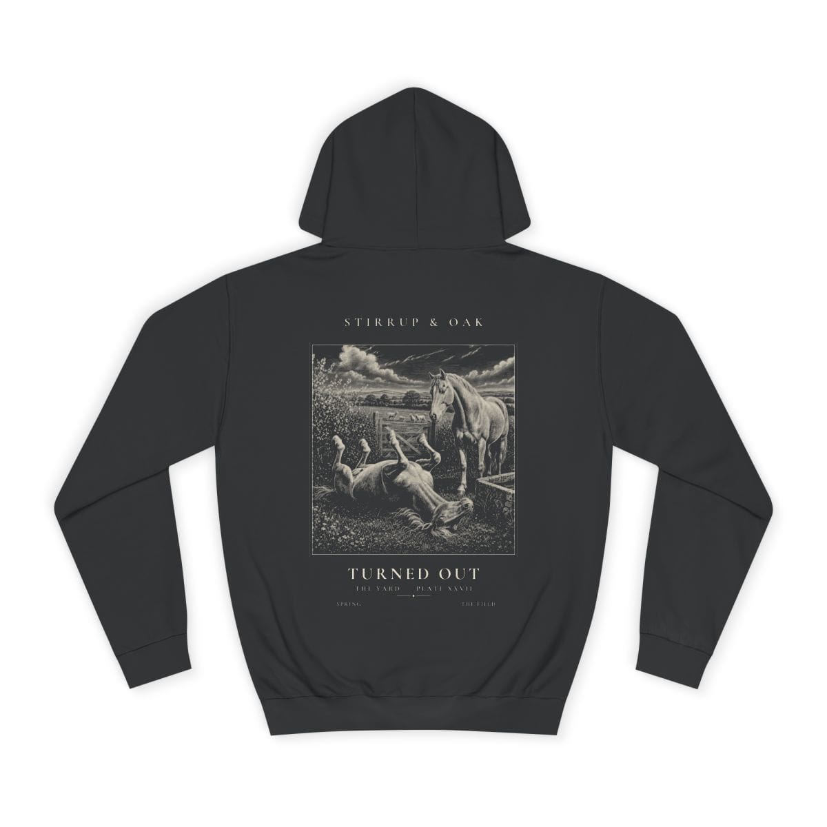 Turned Out - Heavyweight Hoodie · Jet Black / S