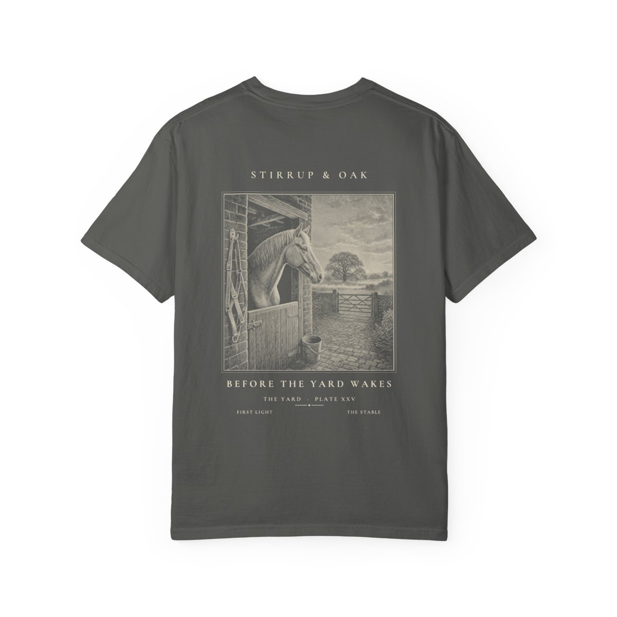 Before the Yard Wakes - Heavyweight T-Shirt