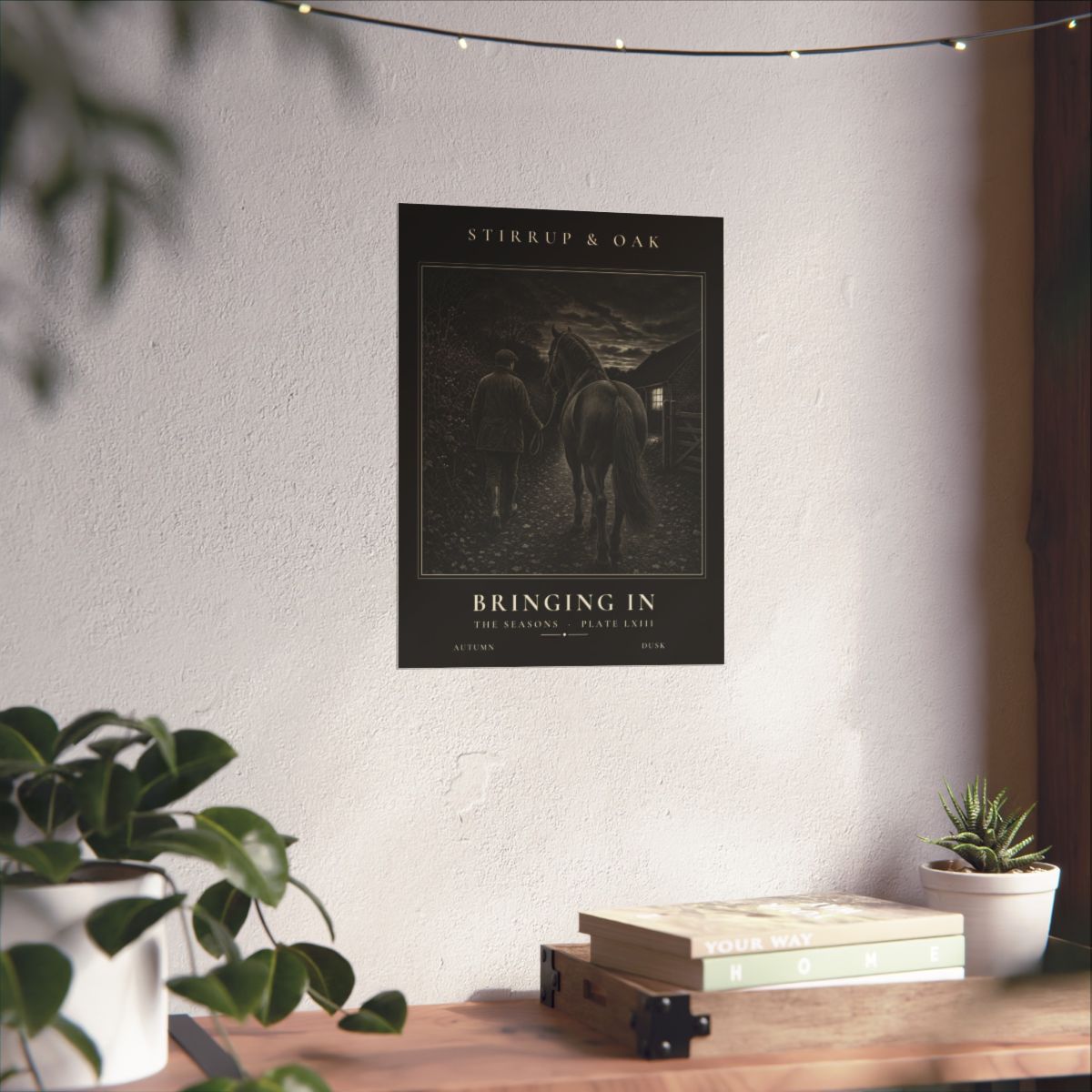 Bringing In - Archive Print