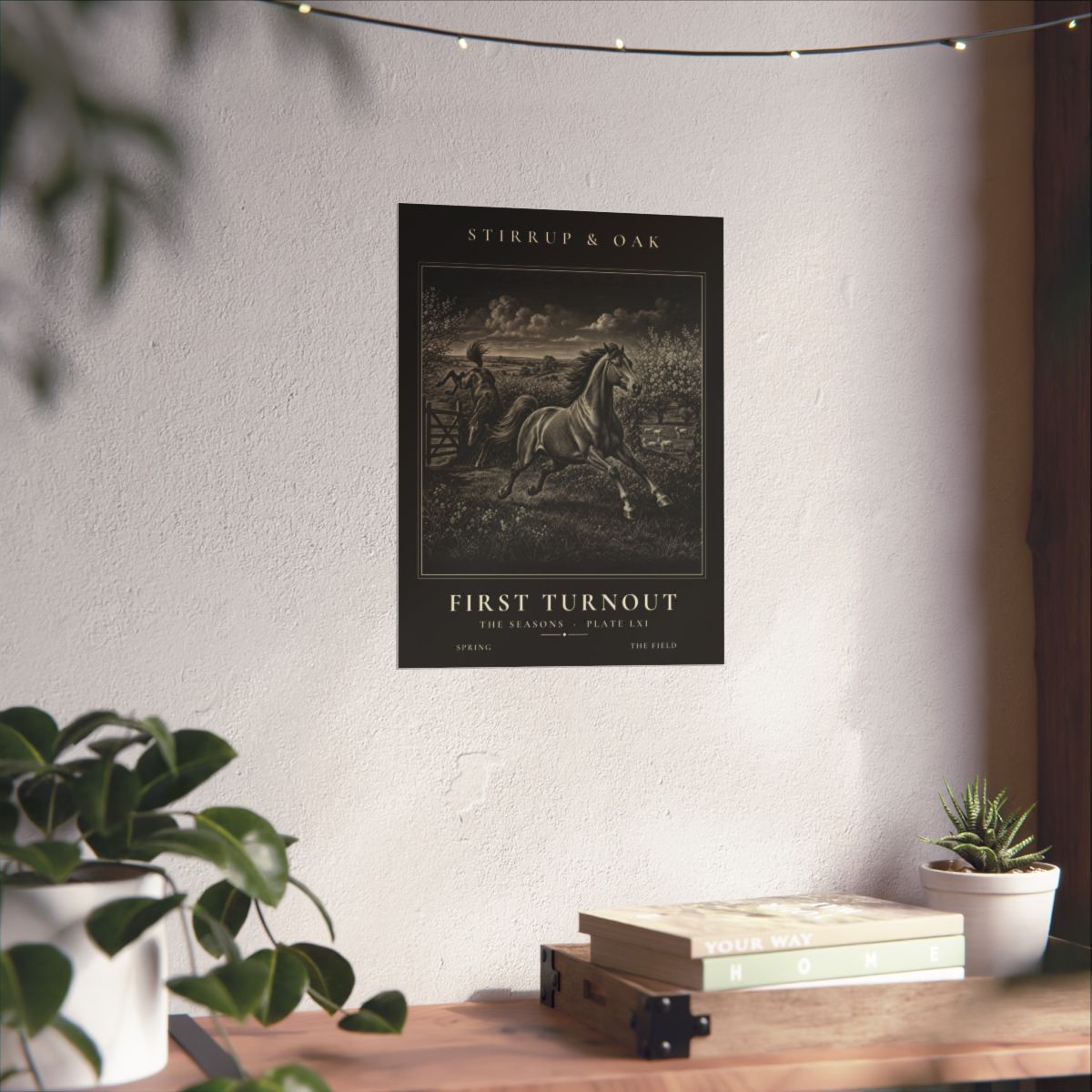 First Turnout - Archive Print