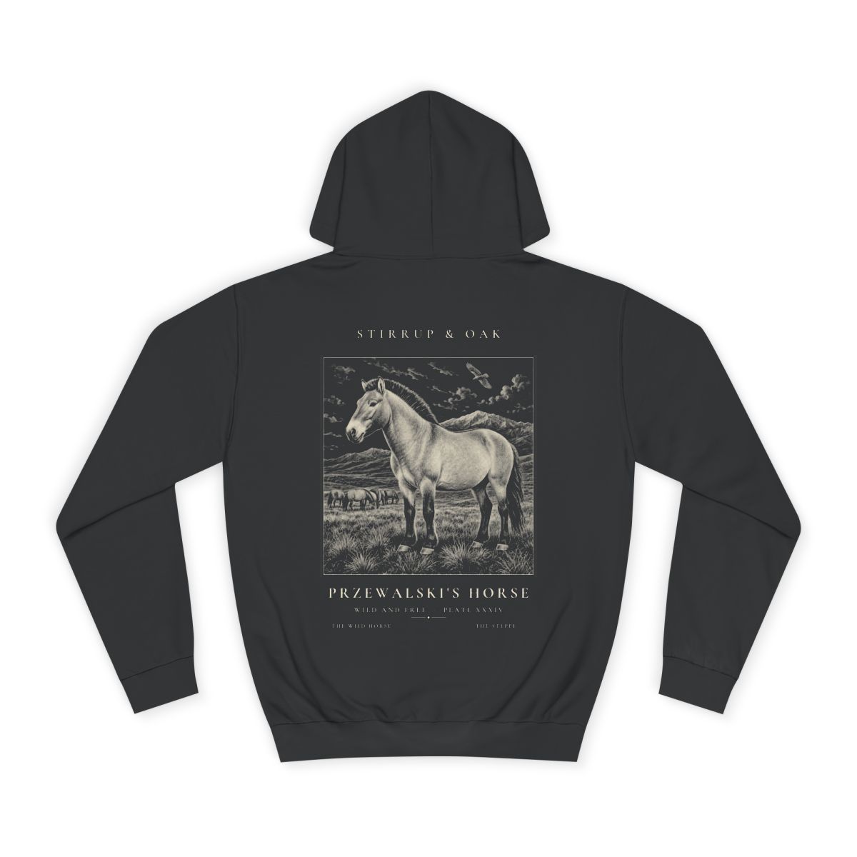 Przewalski's Horse - Heavyweight Hoodie