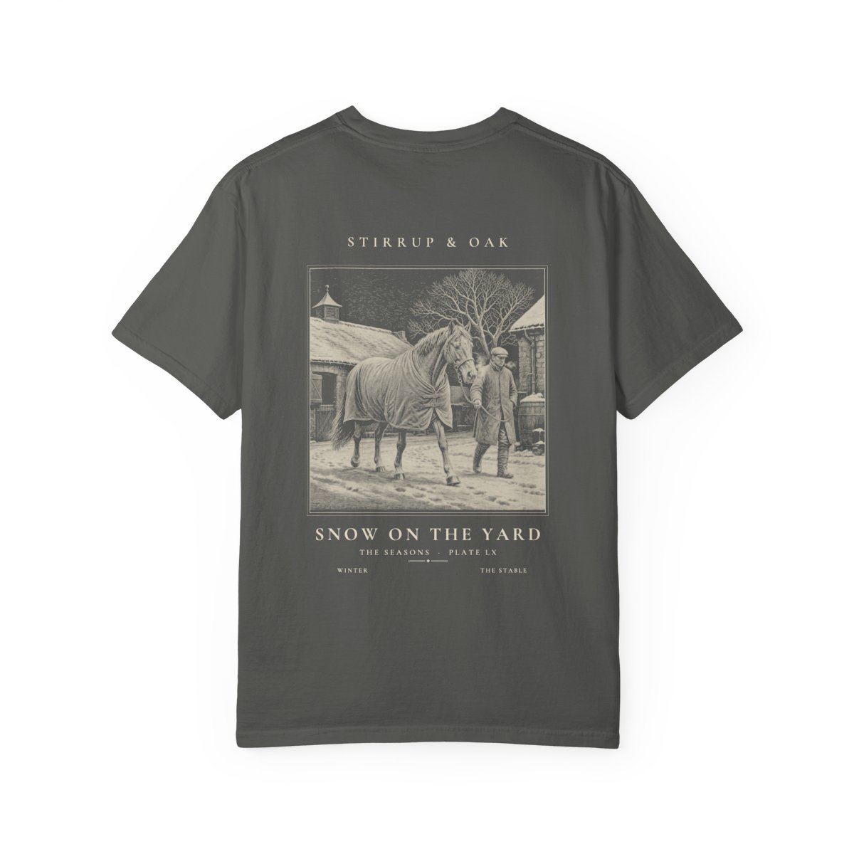Snow On the Yard - Heavyweight T-Shirt