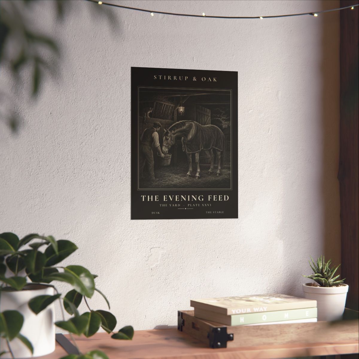 The Evening Feed - Archive Print