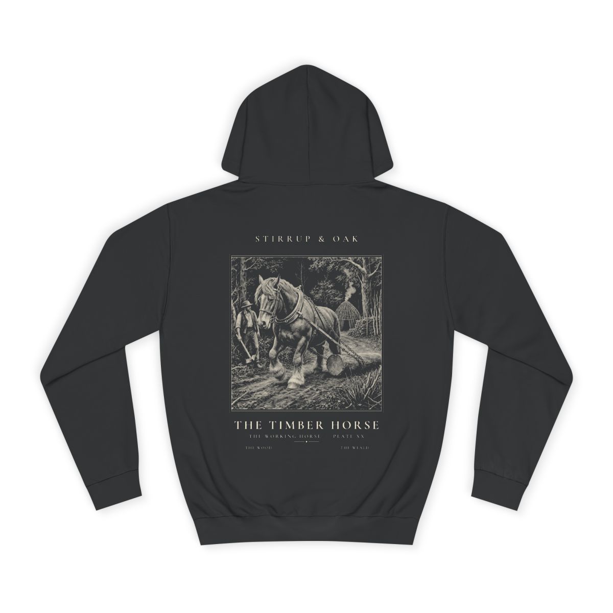 The Timber Horse - Heavyweight Hoodie
