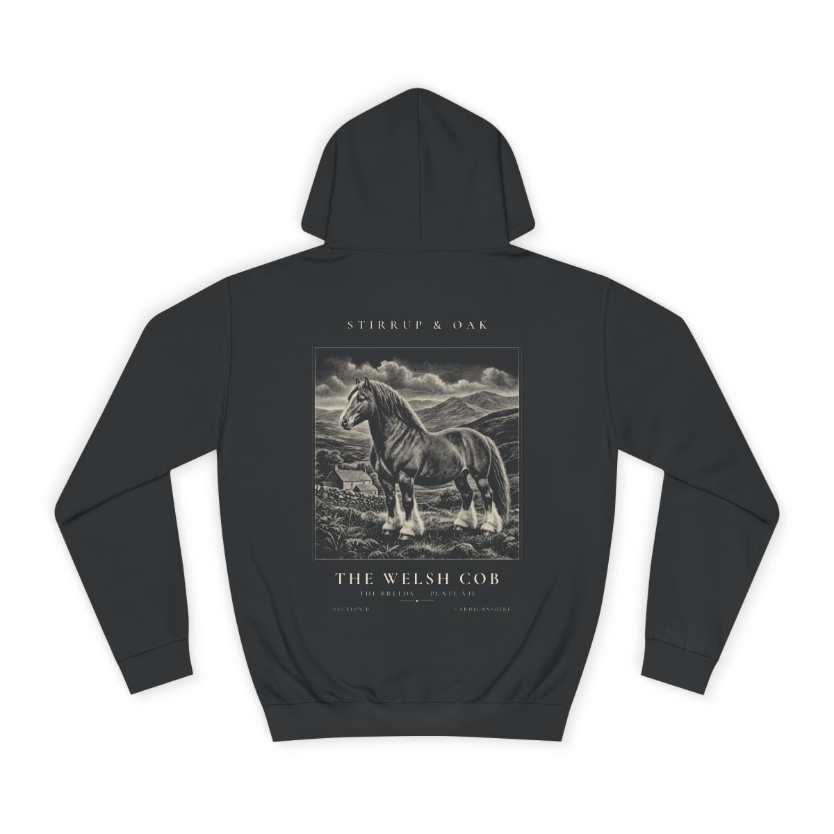 The Welsh Cob - Heavyweight Hoodie