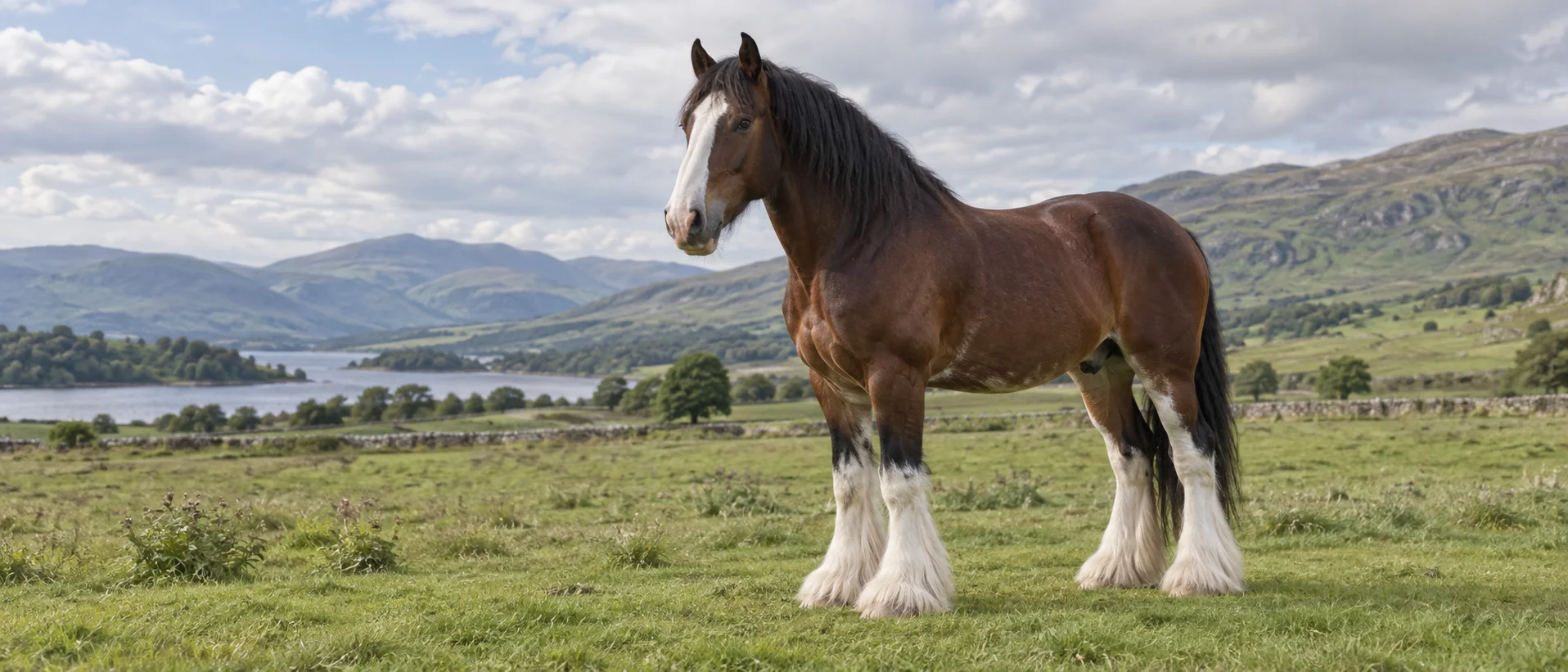 Clydesdale horse
