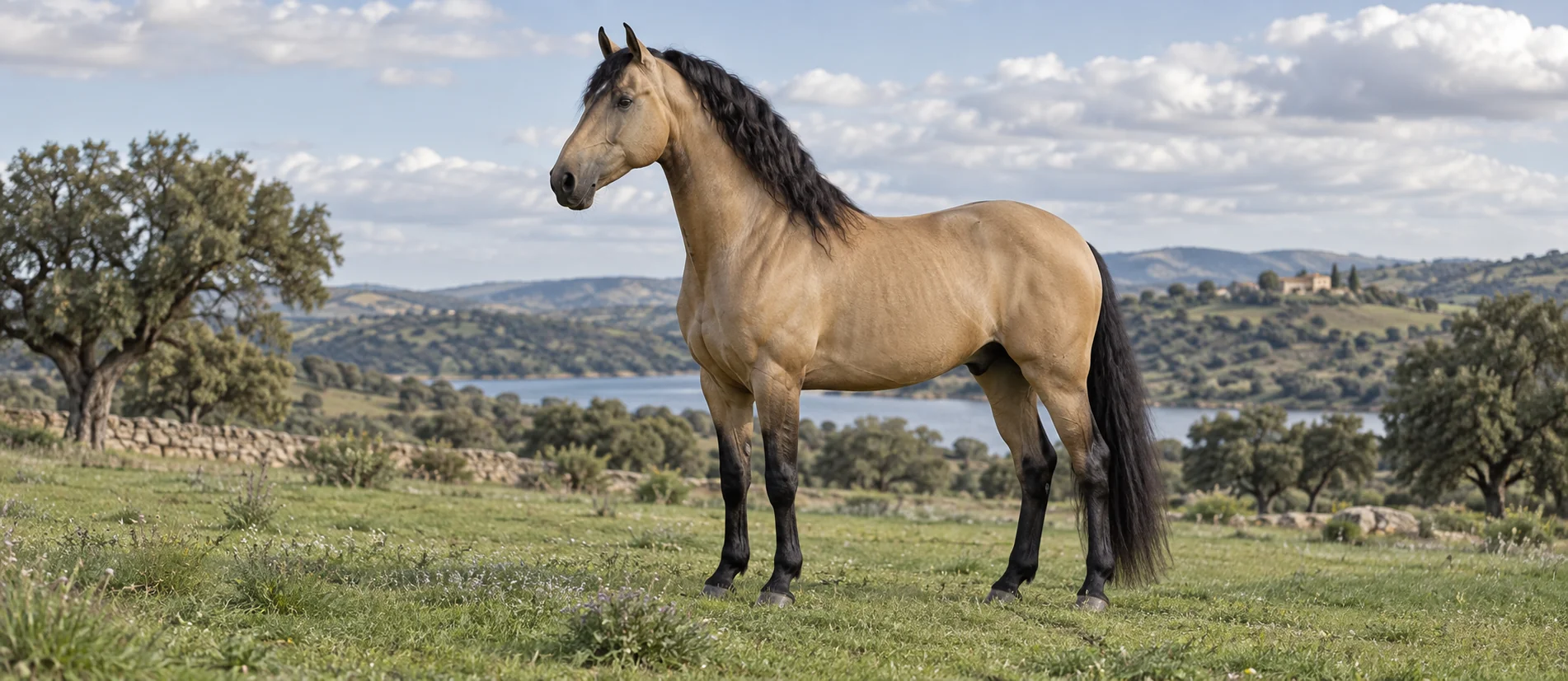 Lusitano horse