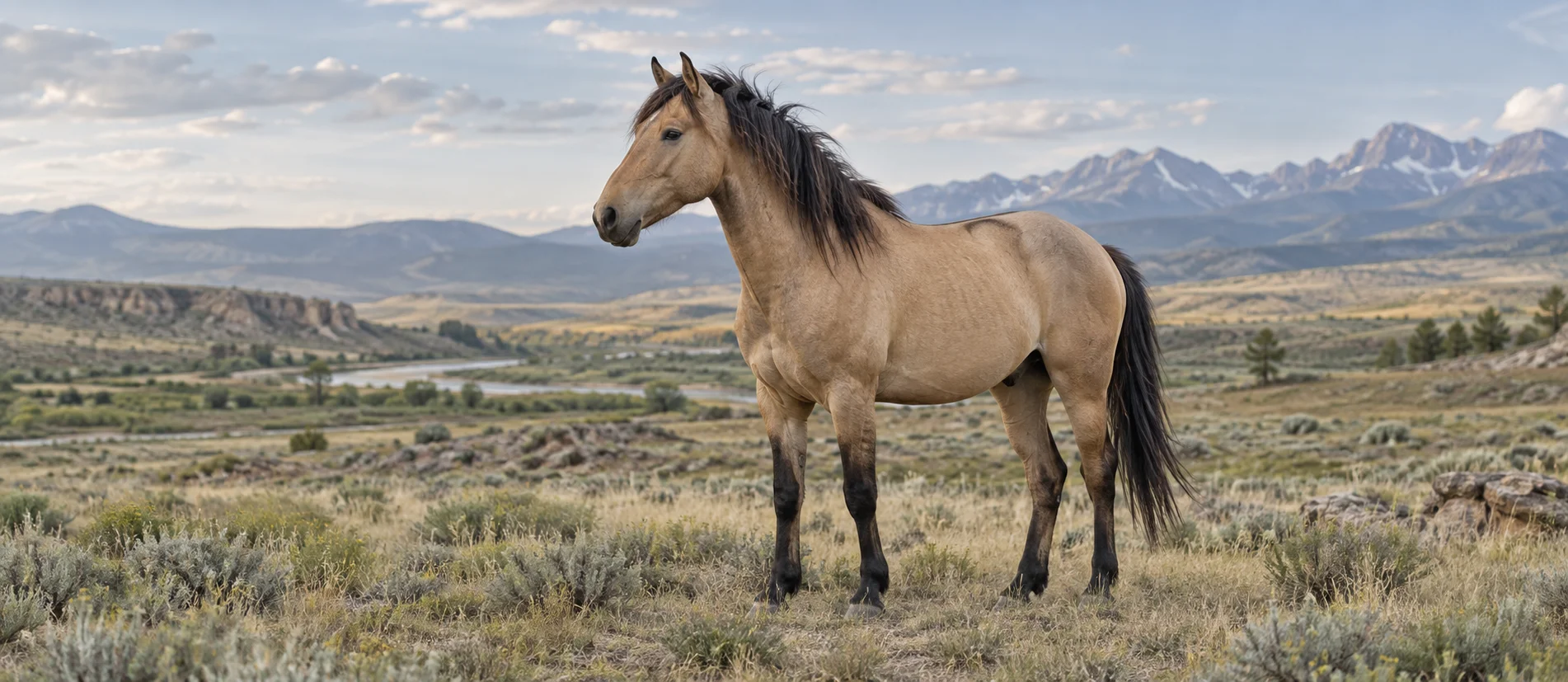 Mustang horse