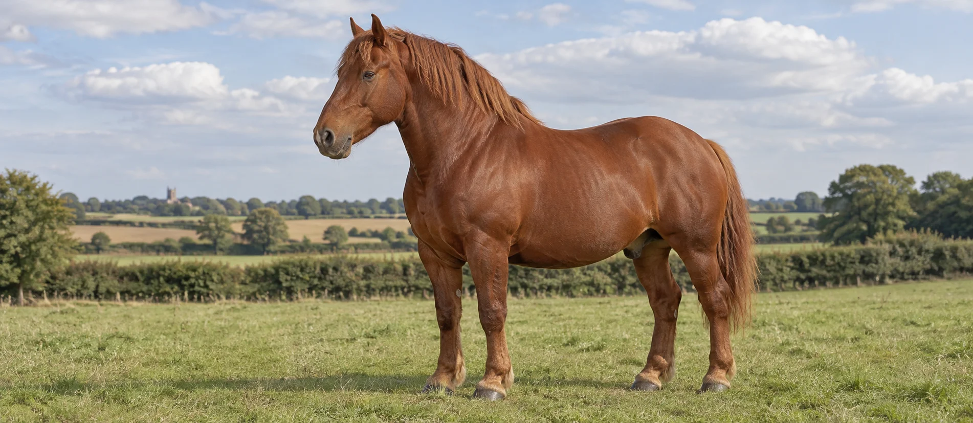 Suffolk Punch horse