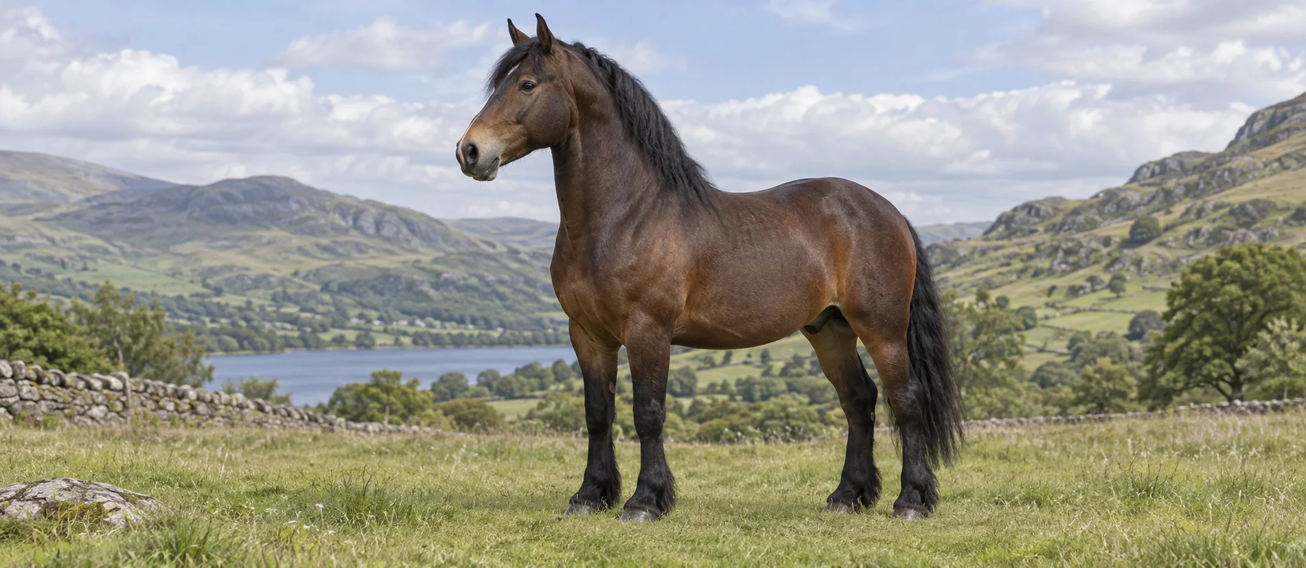 Welsh Cob horse